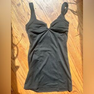 Black bodycon dress